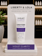 Load image into Gallery viewer, Violet Clarity Intense Toning Conditioner 250ml /100ml