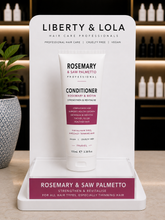 Load image into Gallery viewer, Rosemary &amp; Saw Palmetto Sulphate Free Hair Growth Conditioner 250ml /100ml
