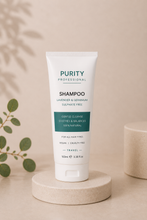 Load image into Gallery viewer, Purity Lavender &amp; Geranium Sulphate Free Shampoo 250ml /100ml