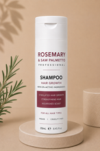 Load image into Gallery viewer, Rosemary &amp; Saw Palmetto Shampoo For Hair Growth (sulfate-free) 250ml /100ml