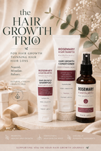 Load image into Gallery viewer, Rosemary &amp; Saw Palmetto Hair Growth Trio
