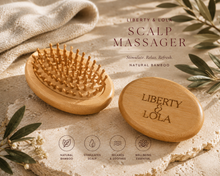 Load image into Gallery viewer, Liberty &amp; Lola Bamboo Scalp Massager