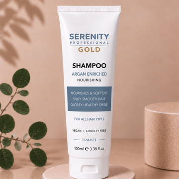 Serenity Gold Argan Enriched Nourishing Shampoo